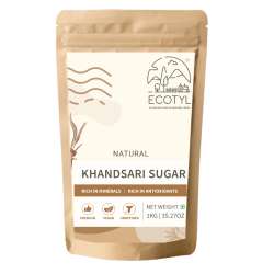 Ecotyl: Khandsari Sugar | Unrefined Natural Sweetener| 1kg