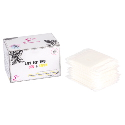 Saathi: Panty Liners Bamboo Fiber Sanitary Pads - pack of 24