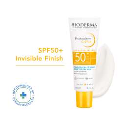 Bioderma: Bioderma Photoderm CrÃ¨me Claire SPF 50+ PA++++ Tinted Sunscreen with 8H Hydration | In Vivo Tested