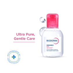 Bioderma: Sensibio H2O Daily Soothing Cleanser, Make up Pollution & Impurities Remover Face Eyes Sensitive skin 100ml