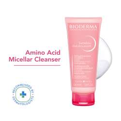 Bioderma: Sensibio Gel Moussant SLS Free Cleanser With Vitamin E-24h Hydration-Micellar Gel  100ml