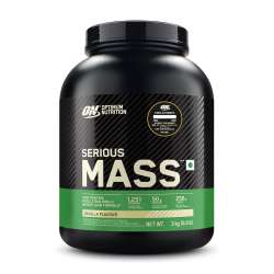 Optimum Nutrition: Serious Mass Weight Gainer Powder - 3kg - Vanilla