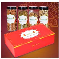Ambrosia: Dry Fruit Box  830gm - Premium Dry fruit Gift Hamper