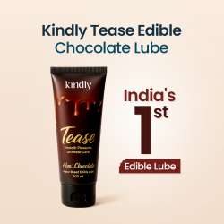 Kindly Health: Tease Chocolate Favoured Lubes for Men   100ml 