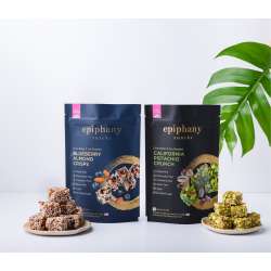 Epiphany: Blueberry Almond Crisps + California Pistachio Crunch    170gm