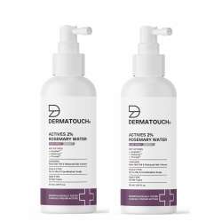 Dermatouch: DERMATOUCH ACTIVES 2% ROSEMARY WATER HAIR SPRAY - 50ML PACK OF 2