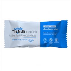 The Whole Truth: Vegan Energy Bars - Almond Choco Fudge - Pack of 6 (6 x 40g) - Dairy Free - No Added Sugar - All Natural