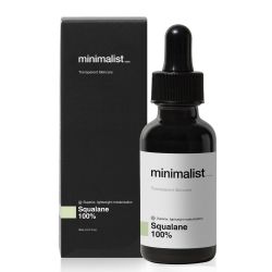 Minimalist: 100% Squalane Face Oil for light Moisturization - 30ml