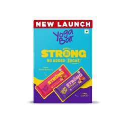 Yogabar: Strong Bar 12gm Variety Pack of 6 (3 x Choco Peanut Butter Bars, 3 x Coffee Rush Bars)