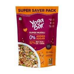 Yogabar: Super Muesli, No Added Sugar 700gm