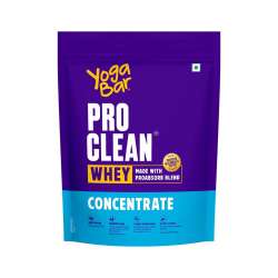 Yogabar: Whey Protein - Pro Clean Concentrate  Standy Pouch 1000gm