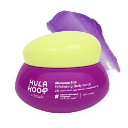 Hula Hoop: Hula Hoop Exfoliating Body Scrub by Foxtale | Smoothes Skin & Fades Tan 200ml