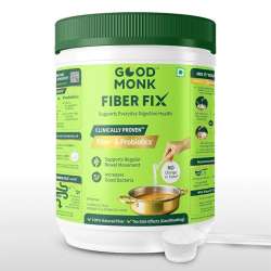 Good Monk: Fiber Fix  Supports Everyday Digestive Health | 90 Serves For Kids (Age 2+) & Adults