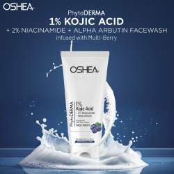 Oshea PhytoDERMA: PhytoDERMA Kojic Acid Face Wash for Brightening and Dark Spot Reduction 100ml