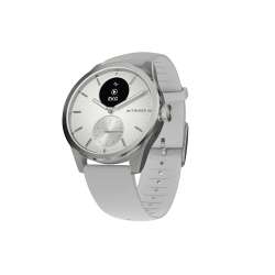 Withings: ScanWatch 2, Heart Health Hybrid Smartwatch for Men & Women 42mm, White