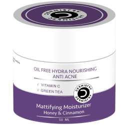 Dermistry: 1% Salicylic Acid Oil Free Water Based Day Night Face Moisturizer for Oily Acne Prone Skin 50ml