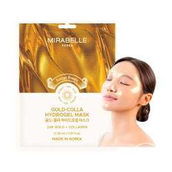 Mirabelle: Gold-Collagen Hydrogel Mask