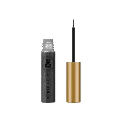 BOBI: Glitter Eyeliner Black | Diamond Sparkle Finish | Waterproof & Smudgeproof | Quick-Dry Formula | Precision Felt Tip | Cruelty-Free & Paraben-Free | 5ml