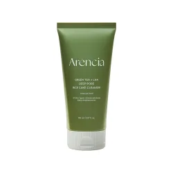 Arencia: Green Tea + LHA Deep Pore Rice Cake Cleasner | Deep Pore Cleansing | Oil Control | 150gm