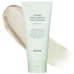 Dewdap: Cicatea Pore & Sebum Pack Cleanser | Pore Minimizing Cleanser | Sebum Control | 150ml