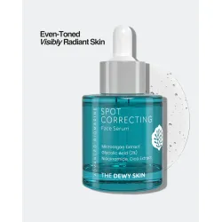 The Dewy Skin: Spot Correcting Face Serum | Dark Spot Corrector | Acne Marks | Pigmentation Care | Brightening | 30ml