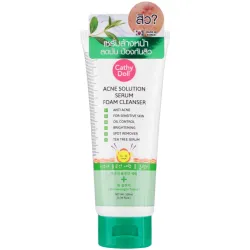 Cathy Doll: Acne Solution Serum Foam Cleanser | Anti-Acne Face Wash | Oil Control & Pore Care | 100ml