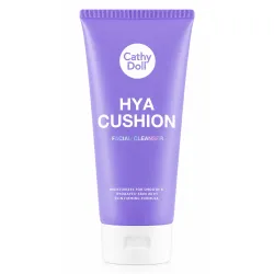 Cathy Doll: Hya Cushion Facial Foam Cleanser | Hyaluronic Acid Face Wash | Hydrating Cleanser | 50ml