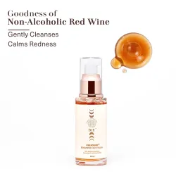 BiE: Vin Rouge Face Wash | With Red Wine & Resveratrol | For Hydration & Anti-Aging | 50ml