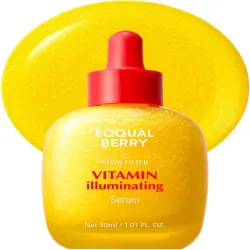 Eqqualberry: Vitamin Illuminating Serum | Brightening Face Serum | Vitamin-Rich | Glow Boost | Dark Spot Care | 30ml