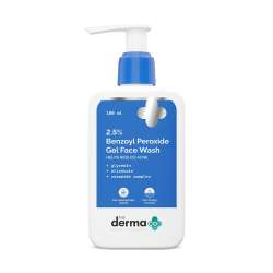 The Derma Co: 2.5% Benzoyl Peroxide Gel Face Wash | 100ml