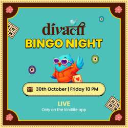 kindlife: DIVAli Bingo Night Card
