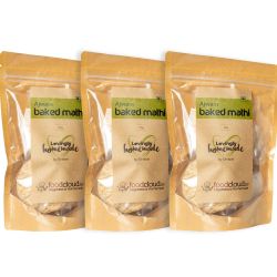 Foodcloud: Baked Ajwain Mathi - 495 gm (Pack of 3)