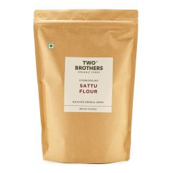 Two Brothers Organic Farms: Sattu (Roasted Bengal Gram) Atta - 1 kg