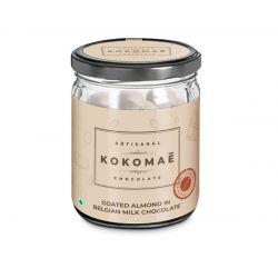 Kokomae: Almond in Belgian Milk Chocolate - 50 gm