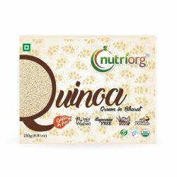Nutriorg: Certified Organic Quinoa - 250 gm ( Pack of 2)