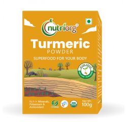 Nutriorg: Certified Organic Turmeric Powder - 100 gm