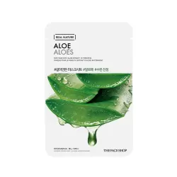The Face Shop: Real Nature Aloe Face Mask - 20 gm