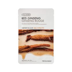 The Face Shop: Real Nature Red Ginseng Face Mask - 20 gm