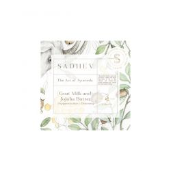 Sadhev: Depigmentation Bathing Bar with goat milk & jojoba butter - 125gm