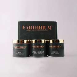 Earthhium: Body Scrub -  Rose, Vanilla Mermaid & Coffee