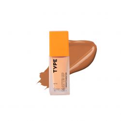 Type Beauty: Matte Up Serum Foundation For Oily & Acne Prone Skin Spf 50, Pa++++ - Honey - 30Ml (Single)