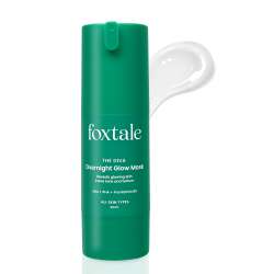 Foxtale: Overnight Glow Mask With 4% Glycolic Acid & 3% Lactic Acid    30ml
