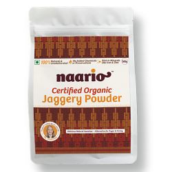 Naario: Iron Rich Organic Jaggery Powder - 500gm