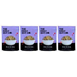 The Daily Nut Co.: Premium Seedless Raisins - Pack of 4 - 200gm each