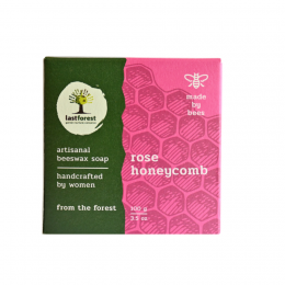 Last Forest: Artisanal, Handmade Beeswax Honeycomb Rose