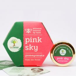 Last Forest: Artisanal, Handmade Beeswax Lip Balm Pomegranate