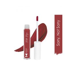 Moraze London: Matte Magic Liquid Lipstick, Sorry, Not Sorry - 3 ML