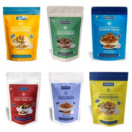 Keeros: Healthy & Diabetic Friendly Snacks Combo - Pack of 18