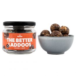 Eat Better: The Better Laddoos - Orange & Cacao (Glass Jar) - 175 gram