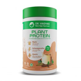 Dr Vaidya's: Herbs Plant Protein - Chocolate Flavour - 500gm